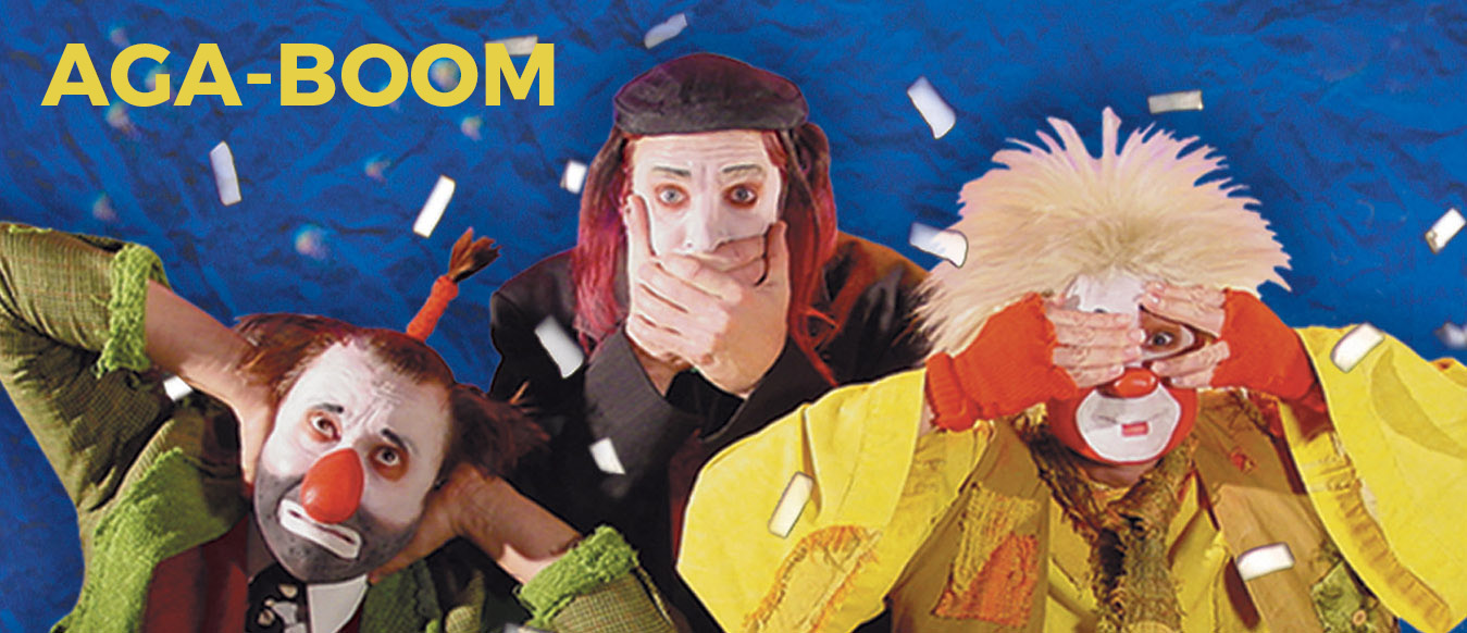AGA-BOOM - Theater of Physical Comedy Header