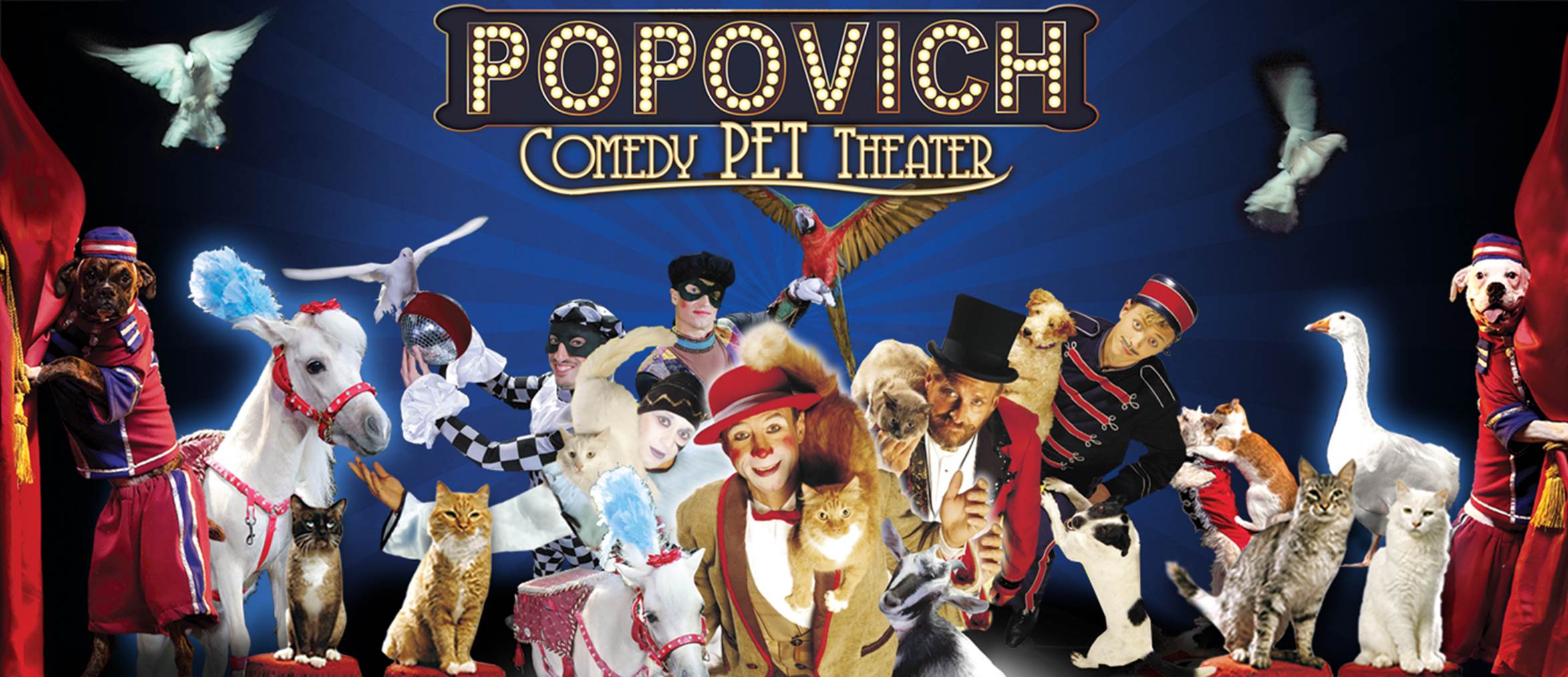 Popovich Comedy Pet Theater Brad Simon Organization